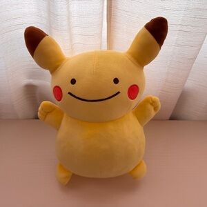 Pokémon Style Ditto Reversible Plush 15” – Pikachu to Ditto Transforming Plush